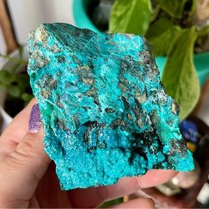 🌊Raw Chrysocolla Malachite Crystal Specimen DR Congo🌊